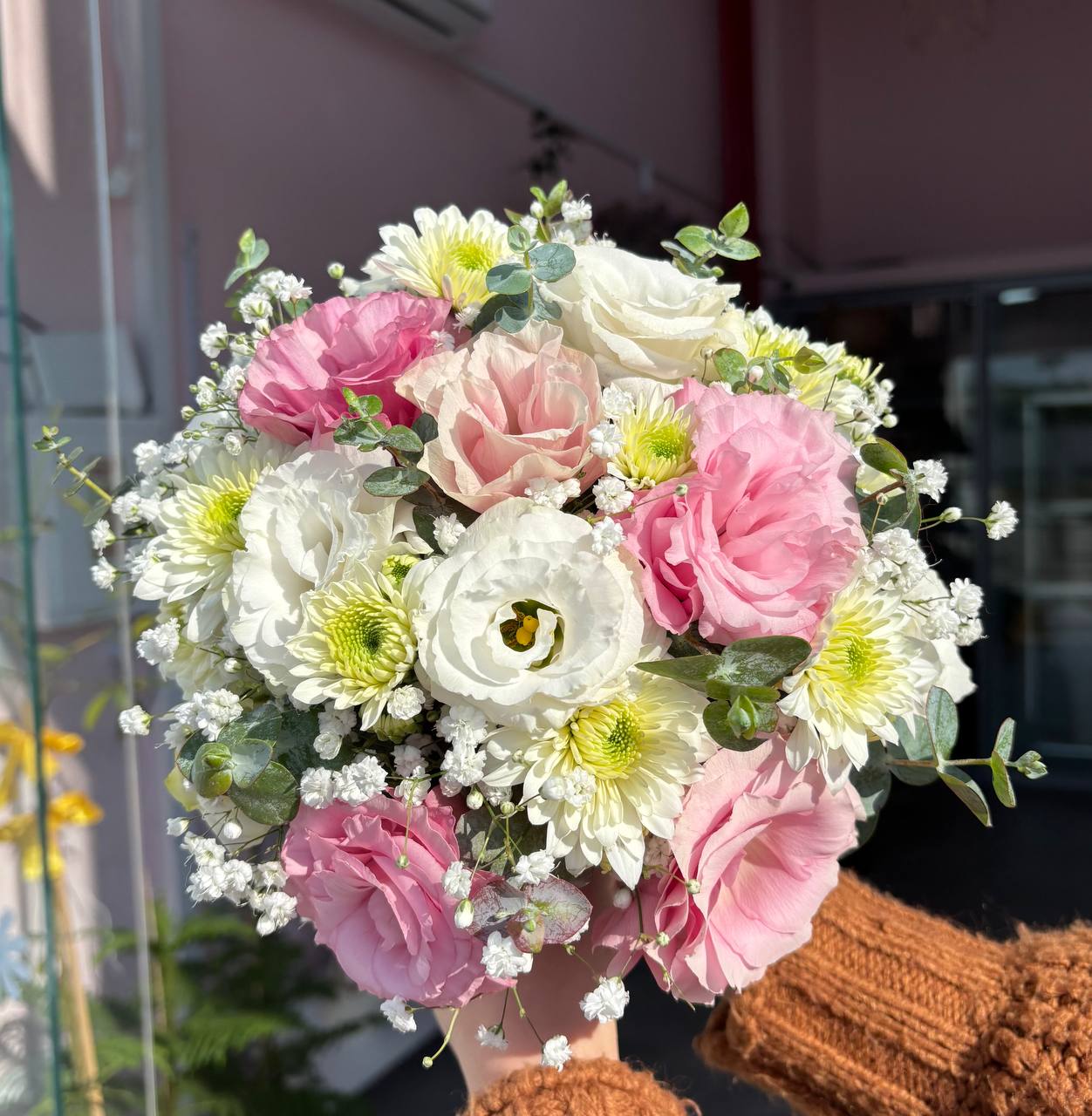 Pink Bridal Bouquet